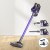 Devanti Cordless Stick Vacuum Cleaner - 150W, 8000Pa Suction, HEPA Filter, 2000mAh Battery, Purple, 35 Min Runtime Devanti Cordless Stick Vacuum Cleaner - 150W, 8000Pa Suction, HEPA Filter, 2000mAh Battery, Purple, 35 Min Runtime
