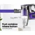 Devanti Cordless Stick Vacuum Cleaner - 150W, 8000Pa Suction, HEPA Filter, 2000mAh Battery, Purple, 35 Min Runtime