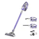 Devanti Cordless Stick Vacuum Cleaner 150W, HEPA Filter, 8000Pa Suction, 25 Min Run Time, 2000mAh Battery, Purple