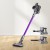 Devanti Cordless Stick Vacuum Cleaner, 120W, Bagless, HEPA Filter, 12,000pa Suction, Purple, with 3 Brush Attachments