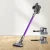 Devanti Cordless Stick Vacuum Cleaner, 120W, Bagless, HEPA Filter, 12,000pa Suction, Purple, with 3 Brush Attachments