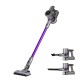 Devanti Cordless Stick Vacuum Cleaner, 120W, Bagless, HEPA Filter, 12,000pa Suction, Purple, with 3 Brush Attachments Devanti Cordless Stick Vacuum Cleaner, 120W, Bagless, HEPA Filter, 12,000pa Suction, Purple, with 3 Brush Attachments