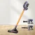 Devanti Stick Vacuum Cleaner Bagless Cordless 150W Gold, HEPA Filter, 2-Speed, Lightweight, 35min Runtime, 0.6L