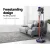 Artiss Freestanding Dyson Vacuum Stand, Cast Iron, 11cm Wide, Portable, No Drill, Fits V6-V11, Black, Easy Assembly