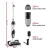 Devanti 200W Cordless Wet-Dry Stick Vacuum Cleaner: 3-in-1 with HEPA, LED Display, 2-Speed, Self-Standing Design