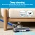 Devanti Cordless 300W Stick Vacuum Cleaner - Brushless Motor, HEPA Filter, LED Display, 2200mAh Battery, Blue