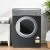 Devanti 7kg Vented Tumble Dryer, 15 Auto Programs, Moisture Sensor, Anti-Crease, Delay Start, Grey, 85cm High