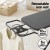 Artiss Freestanding Ironing Board Metal Frame 130x36cm Black - Foldable Iron Rest, Adjustable Height, Non-Slip Legs