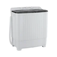 Devanti 4.5KG Twin Tub Portable Washing Machine, Compact & Lightweight, 300W Wash, 3KG Spin, No Installation Needed
