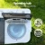 Devanti 4.5KG Twin Tub Portable Washing Machine, Compact & Lightweight, 300W Wash, 3KG Spin, No Installation Needed