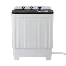 Devanti Portable Twin Tub Washing Machine 7KG - Compact, Lightweight, 380W Power, Easy Control, No Installation Needed