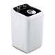 Devanti Portable Washing Machine 4.6KG Black - Lightweight, 2-in-1 Wash & Spin, Ideal for Camping & Small Spaces