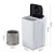 Devanti Portable Washing Machine 4.6KG Black - Lightweight, 2-in-1 Wash & Spin, Ideal for Camping & Small Spaces