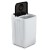 Devanti Portable Washing Machine 4.6KG Black - Lightweight, 2-in-1 Wash & Spin, Ideal for Camping & Small Spaces