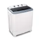 Devanti 5KG Portable Twin Tub Washing Machine, Lightweight & Spin-Dry, Ideal for Camping & Travel, 1-Year Warranty