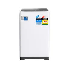 Devanti 6kg Top Load Washing Machine White, Stainless Steel Tub, 8 Programmemes, Quick Wash, Digital Control Panel
