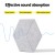 Alpha Acoustic Foam Panels, High-Density Soundproof Tiles, 35x30x0.9cm, Grey, 12pcs, Noise Absorption, Adhesive