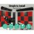 Alpha Corner Bass Trap Acoustic Foam, High-Density Soundproofing, 40pcs, Black, 12x17x24cm, Noise Absorption Tiles