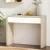Artiss Console Table with Storage Drawer, White & Pine, 100x35x80cm, Scandinavian Style, Easy Assembly