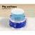 Keezi 11-Piece Kids Drum Set in Blue - Non-Toxic, EN71 Certified, Easy Assembly, Ages 3+, Includes Seat & Drum Sticks