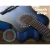 Alpha 34 Inch Classical Guitar, Wooden Body, Nylon Strings, Blue, Beginner Kids Gift, Includes Picks & Carry Bag