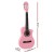 Alpha 34 Inch Classical Guitar, Laminated Linden, Pink, Perfect Beginner Kids Gift, Nylon Strings, Easy Travel Size