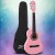 Alpha 34 Inch Classical Guitar, Laminated Linden, Pink, Perfect Beginner Kids Gift, Nylon Strings, Easy Travel Size