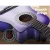 Alpha 34 Inch Classical Guitar, Laminated Linden, Purple, Nylon String, Beginner Set with Stand & Accessories