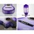 Alpha 34 Inch Classical Guitar, Laminated Linden, Purple, Beginner Kids Gift, Nylon String, with Carry Bag and Picks