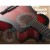 Alpha 34 Inch Classical Guitar, Laminated Linden Body, Red, Beginner Set with Stand, Bag, Picks, Strings & Capo