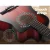 Alpha 34 Inch Classical Guitar, Laminated Linden Body, Red, Beginner Set with Stand, Bag, Picks, Strings & Capo