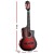 Alpha 34-Inch Classical Guitar, Laminated Linden, Red, 86x29x8.7cm - Beginner Kids Gift, Nylon Strings, Travel-Friendly
