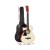 Alpha 38" Left-Handed Acoustic Guitar, Wooden Body, Steel Strings, Stand Included, Perfect for Left-Handed Players