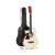 Alpha 38" Left-Handed Acoustic Guitar, Wooden Body, Steel Strings, Stand Included, Perfect for Left-Handed Players