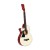 Alpha 38" Left-Handed Acoustic Guitar, Wooden Body, Steel Strings, Stand Included, Perfect for Left-Handed Players