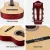 Alpha 39 Inch Classical Guitar, Wooden Body, Natural Color, Nylon Strings, Beginner Gift, Durable Carry Bag Included