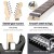 Alpha Electric Guitar, Poplar Body, 41 Inch, Black, Skull Pattern, Humbucker Pickups, Strat-Style, Beginner Friendly