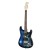 Alpha 41 Inch Electric Guitar, Poplar Body, Maple Neck, Rosewood Fretboard, Black, Humbucker Pickup, Tremolo Bridge