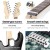 Alpha 41 Inch Electric Guitar, Poplar Body, Maple Neck, Rosewood Fretboard, Black, Humbucker Pickup, Tremolo Bridge