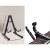 Alpha Professional Acoustic Guitar, Laminated Linden, 41 Inch, Black, 5-Band EQ, Electric Output, Cutaway, w/ Stand