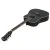 Alpha Acoustic Guitar, Laminated Linden, 41 Inch, Black, Professional 5-Band EQ, Electric Output, Cutaway Design