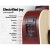 Alpha 41-Inch Acoustic Guitar, Laminated Linden, Natural Wood, Professional 5-Band EQ, Electric Output, with Stand