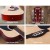 Alpha 41 Inch Acoustic Guitar, Laminated Linden, Natural Wood, Dreadnought, Steel Strings, with Stand & Accessories