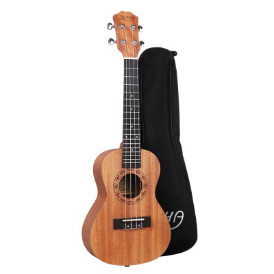 Alpha Tenor Ukulele, Natural Mahogany, 26", Beginner Gift Set w/ Carry Bag, Premium Strings & Accessories Alpha Tenor Ukulele, Natural Mahogany, 26", Beginner Gift Set w/ Carry Bag, Premium Strings & Accessories