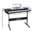 Alpha 61-Key Electronic Piano Keyboard, Silver, Beginner-Friendly, with Stand, LED Display, 255 Rhythms & Timbers