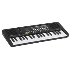 Alpha 37-Key Digital Piano Keyboard, Black – Portable Beginner's Electric Keyboard with Touch Function & 3-Step Lessons