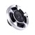 Giantz Set of 2 6.5-Inch LED Car Speakers, 500W Max Power, 3-Way Audio, Blue Light, White, Universal Fit