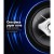 Giantz Set of 2 6.5-Inch LED Car Speakers, 500W Max Power, 3-Way Audio, Blue Light, White, Universal Fit