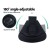 Giantz 2-Way 150W In Wall Speakers Set, 5.25" Woofer, 2.5" Tweeter, Indoor Outdoor Stereo Audio, Adjustable