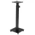 Alpha Speaker Stand Set, Steel, Adjustable 70-117cm, Black, 2pcs, Cable Management, Easy Assembly, 40kg Capacity